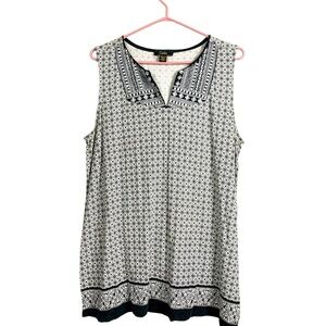 Dalia Summer Tunic, Soft Cotton Blend w Stretch